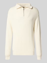 Gebreide pullover met ribboorden, model 'RIVER' van Redefined Rebel - 9
