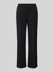 Wide leg stoffen broek met persplooien van Jake*s Collection - 18