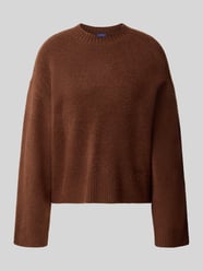 Sweter z wyhaftowanym logo model 'Susy_B' od HUGO Blue - 14