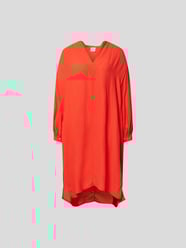 Blusenkleid mit Seitenschlitzen von Forte Forte Orange - 37