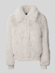 Jacke aus Kunstfell mit Umlegekragen von Luisa Cerano - 6