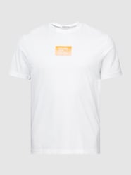 PLUS SIZE T-Shirt mit Label-Print von Calvin Klein Jeans Plus Weiß - 21