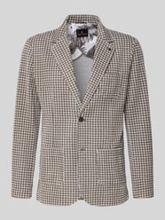 marynarka na 2 guziki o kroju slim fit z mieszanki bawełny od Zuitable - 33
