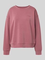 Sweatshirt mit überschnittenen Schultern von Jake*s Collection Pink - 6