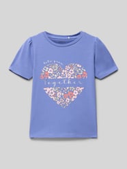 T-Shirt mit Woll-Anteil Modell 'NANNA' von Name It - 15