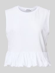 Crop Top mit Rundhalsausschnitt Modell 'Davinia' von EDITED - 35