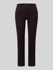 Slim Fit jeans van katoenmix model 'CICI' van ANGELS Bordeaux - 48