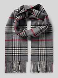 Sjaal met franjes, model 'Fraasberry' van Fraas - 18