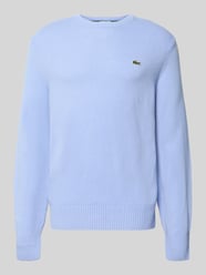 Regular fit gebreide pullover van pure wol van Lacoste - 23