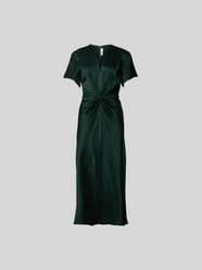 Midikleid mit V-Ausschnitt von Victoria Beckham Grün - 45