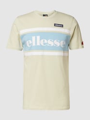 T-shirt met labeldetails van Ellesse Groen - 30