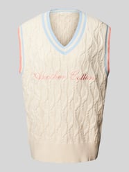 Strickpullunder mit Label-Stitching von ANOTHER COTTON LAB - 6