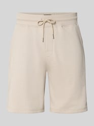 Sweatshorts mit Tunnelzug aus reiner Baumwolle von BOSS Beige - 34