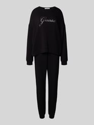 Oversized pyjama met labeldetail van Guess - 26