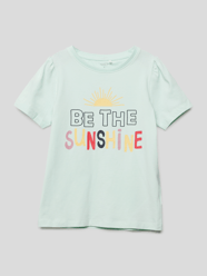 T-shirt met statementprint van Name It Groen - 30