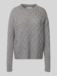 Gebreide pullover van kasjmier met ronde hals van Christian Berg Woman - 42