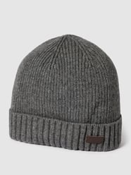 Beanie mit Label-Patch Modell 'Carlton' von Barbour - 25