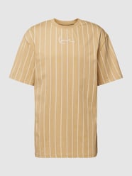 T-Shirt mit Streifenmuster von KARL KANI Beige - 35