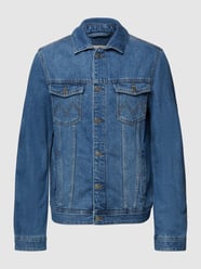 Jeansjacke mit Pattentaschen von MCNEAL Blau - 28