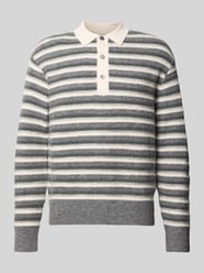 Poloshirt mit kontrastierendem Kragen von Officine Générale - 32