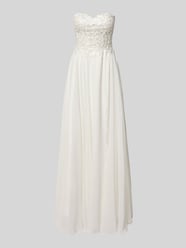 Długa sukienka w stylu z odkrytymi ramionami od LUXUAR FASHION - 35