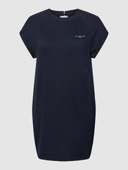 PLUS SIZE Sweatkleid mit Logo-Print von Tommy Hilfiger Curve Blau - 30