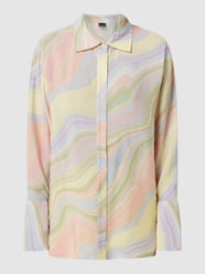 Blouse met all-over motief, model 'Lollo' van Gina Tricot Geel - 36