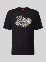regular fit T-shirt van puur katoen model 'DANGEN' van HUGO - 47