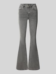 High waist jeans met achterzakken model 'UP BEAT' van Liu Jo White - 11