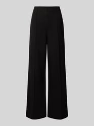 Flared Cut Hose mit elastischem Bund und Längsnähten von Christian Berg Woman Selection - 48