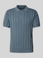 Regular Fit Poloshirt mit Strukturmuster von MCNEAL - 43