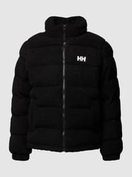 Steppjacke mit Teddyfell von Helly Hansen Schwarz - 3