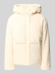 Regular Fit Jacke in Teddy-Optik Modell 'Ro44mina' von ZABAIONE - 13