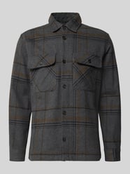 Koszula casualowa z listwą guzikową model ‘RAYLE’ od JACK & JONES Premium - 47
