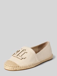 Espadryle z aplikacją z logo model 'CAMERYN' od Lauren Ralph Lauren - 31