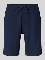 Shorts mit seitlichen Eingrifftaschen Modell 'JASON' von MCNEAL Blau - 11