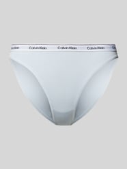 Slip mit Label-Bund von Calvin Klein Underwear Blau - 2