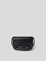 Handtasche mit Label-Applikation von Diesel Schwarz - 1