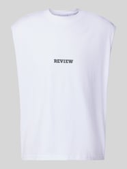 Tanktop mit Label-Print von REVIEW - 35