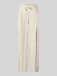 Hose aus Baumwoll-Leinen-Mix Modell 'Meeri costal' von OPUS Beige - 30