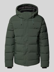 Regular Fit Steppjacke mit Kapuze Modell 'BIXBY' von Icepeak Grün - 14