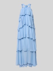 Volant Abendkleid mit V-Ausschnitt Modell 'FELICIA' von VERO MODA - 34