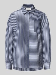 Overhemdblouse met blinde knoopsluiting van Fynch-Hatton - 46