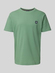 T-Shirt mit Strukturmuster und Rundhalsausschnitt von Lerros - 6