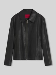 Regular Fit Lederjacke aus echtem Lammleder Modell 'Liro' von HUGO - 25