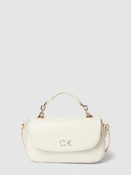 Umhängetasche mit Label-Applikation Modell 'RE-LOCK CROSSBODY' von CK Calvin Klein Weiß - 20