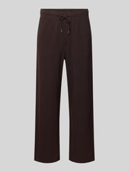 Sweatbroek met structuurmotief, model 'TOFFY' van American Vintage - 5