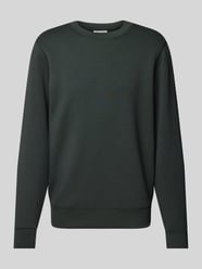 Sweatshirt met ribboorden, model 'Sebastian' van Casual Friday Groen - 32