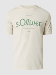 Regular Fit T-Shirt mit Logo-Print von s.Oliver RED LABEL Beige - 15