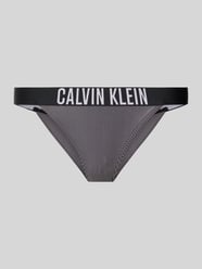 Bikini-Hose mit elastischem Label-Bund Modell 'BRAZILIAN' von Calvin Klein Underwear Schwarz - 30